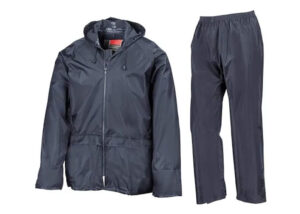 Rain Coat Back View
